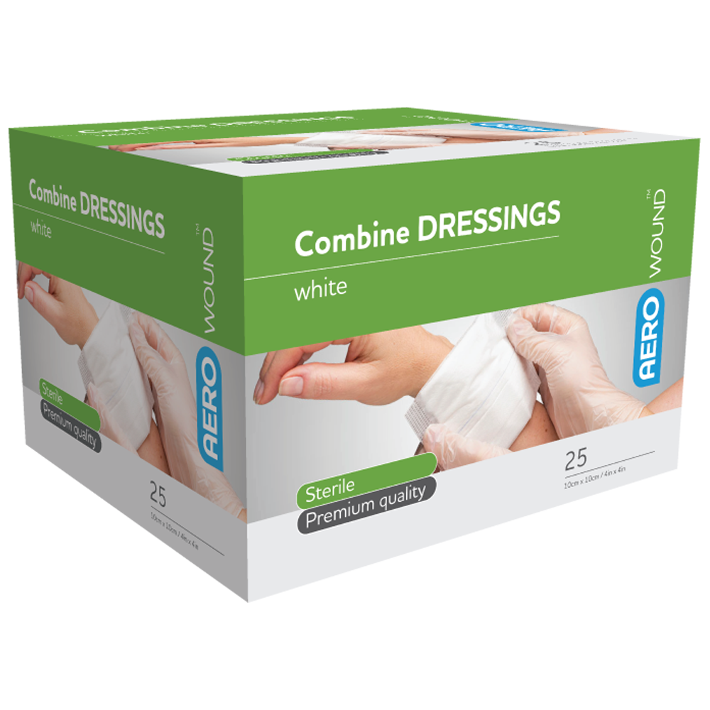 AEROWOUND Combine Dressing 10 x 10cm Box/25 Image