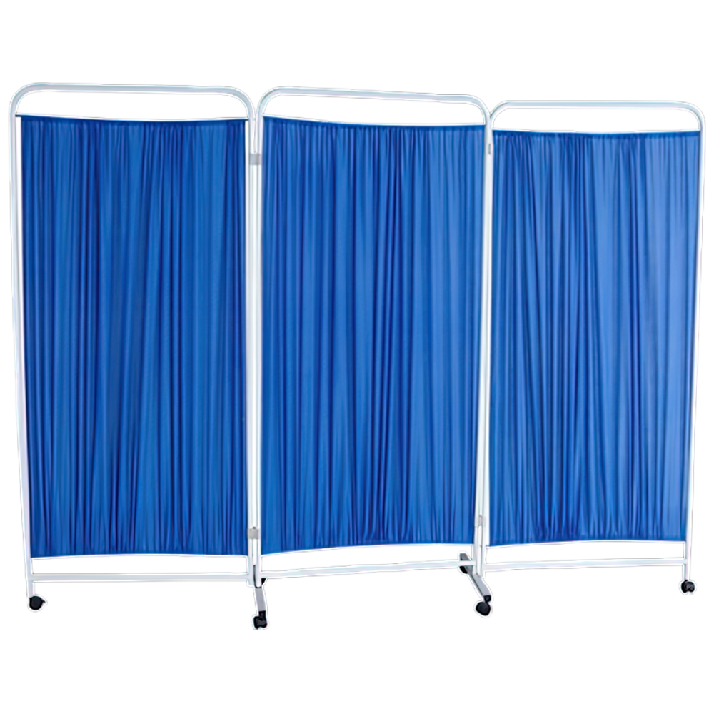 3 Panel Mobile Privacy Screen 180 x 150cm Image