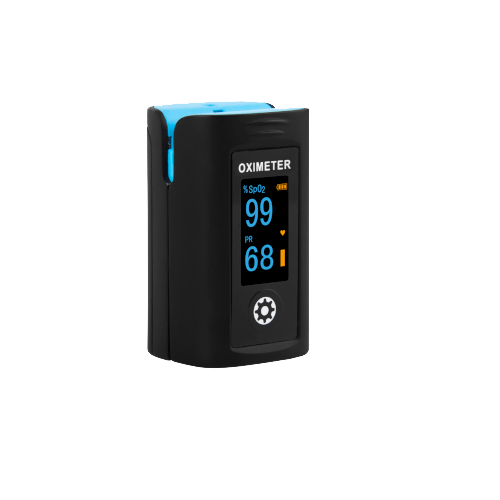 Lux Black Finger Pulse Oximeter Image