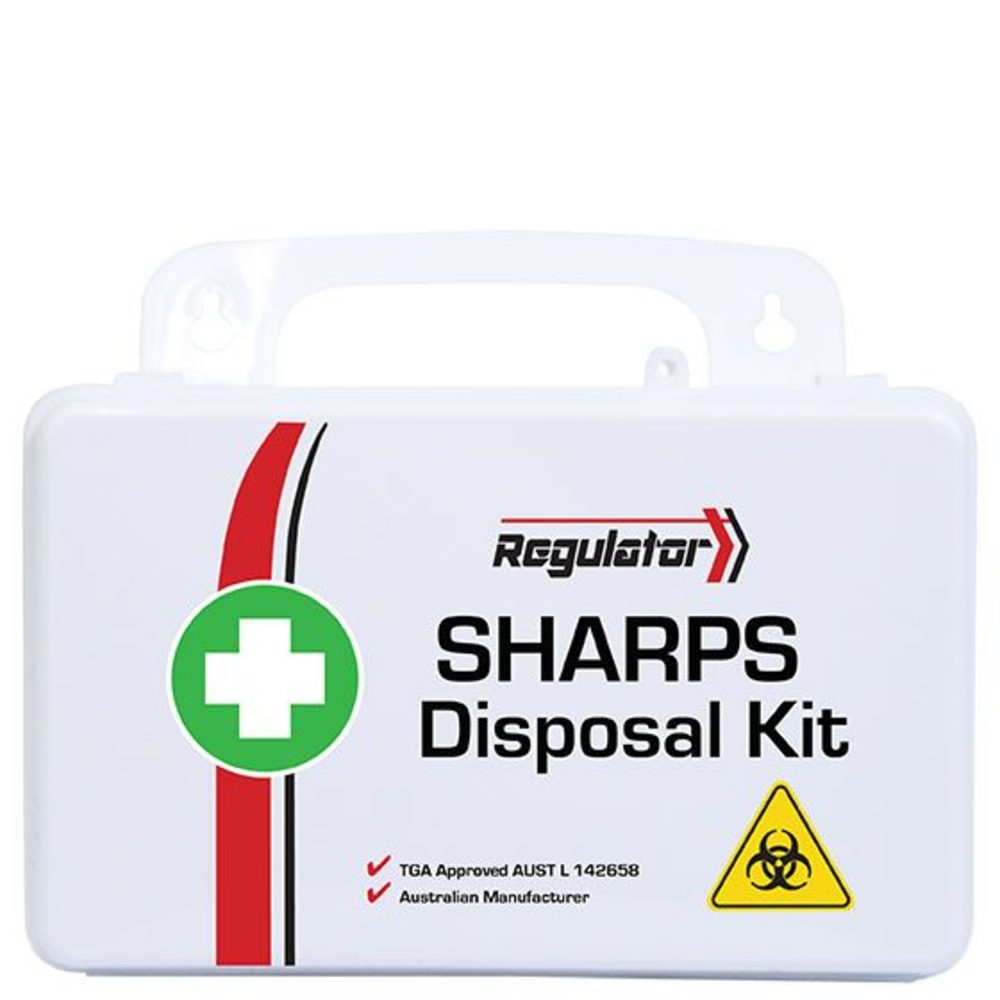 REGULATOR Sharps Disposal Kit 21 x 7.5 x 13cm Image