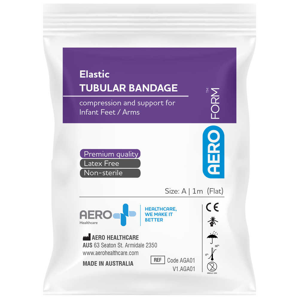 AEROFORM Size A Newborn Elastic Tubular 4cm x 1M Image