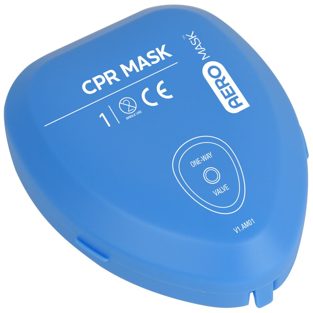 AEROMASK CPR Mask in hard cover Image