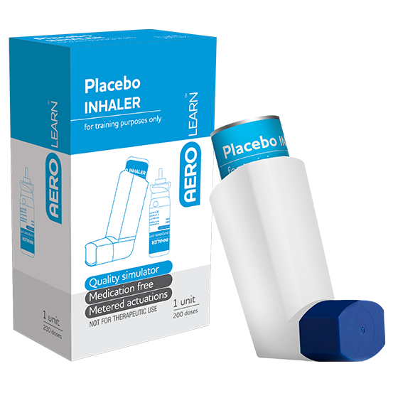 AEROLEARN Asthma Placebo Inhaler Image