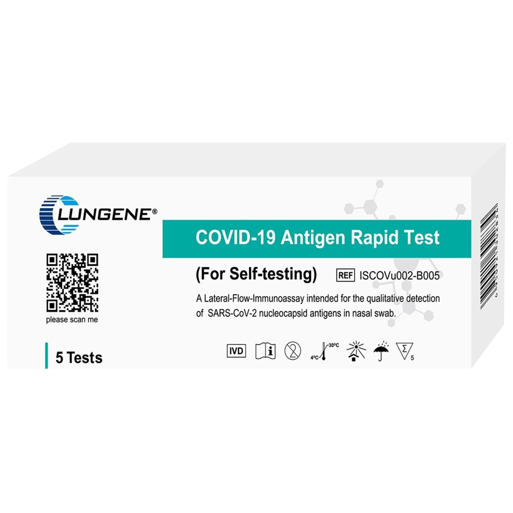 Nasal Rapid Antigen COVID-19 Self Test Pack/5 Image