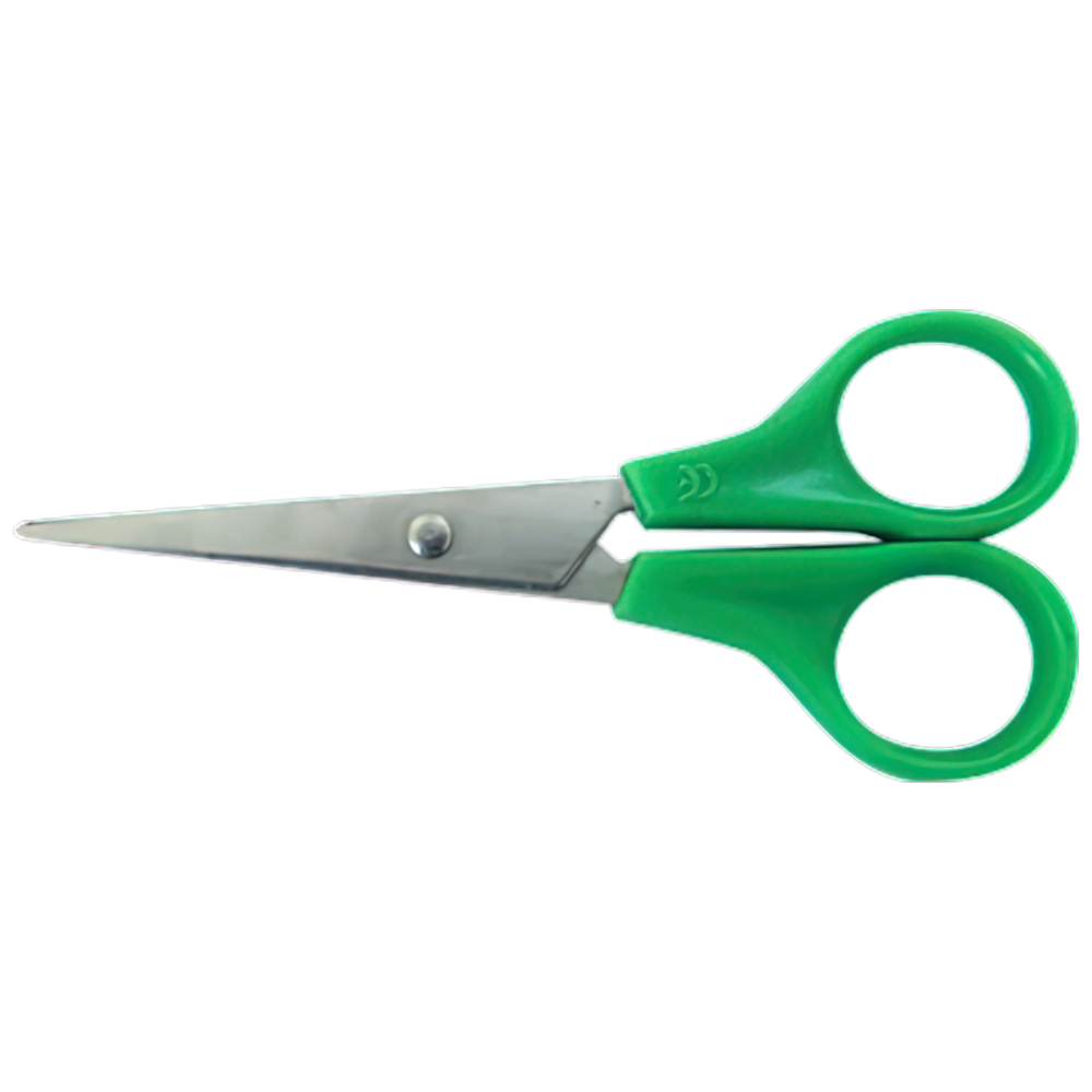 AEROINSTRUMENT Stainless Steel Scissors with Plastic Handle 11cm Image