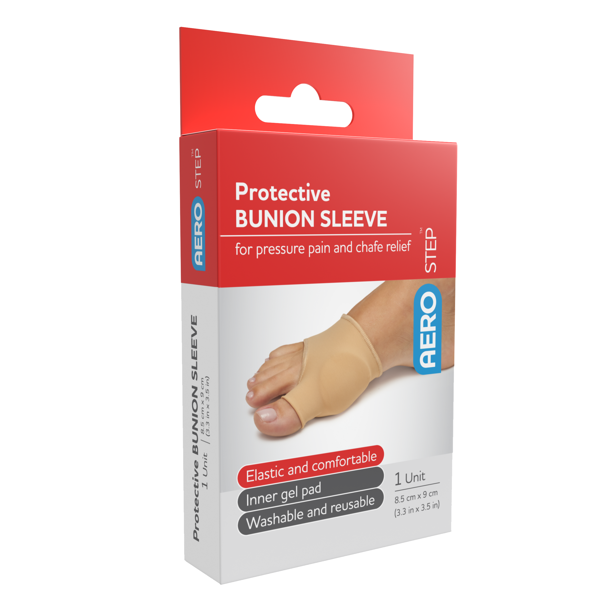 AEROSTEP™ Protective Bunion Sleeve 8.5 x 9cm Image
