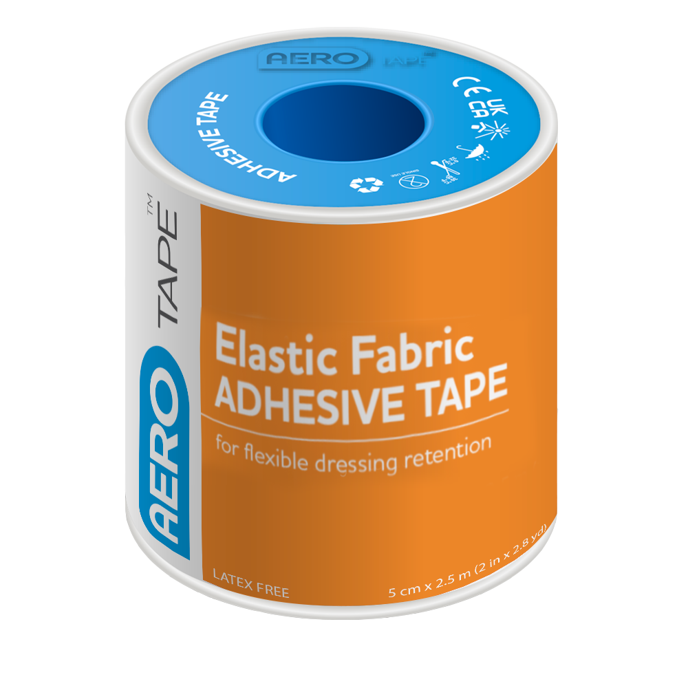 AEROTAPE Elastic Fabric Adhesive Tape 5cm x 2M Image