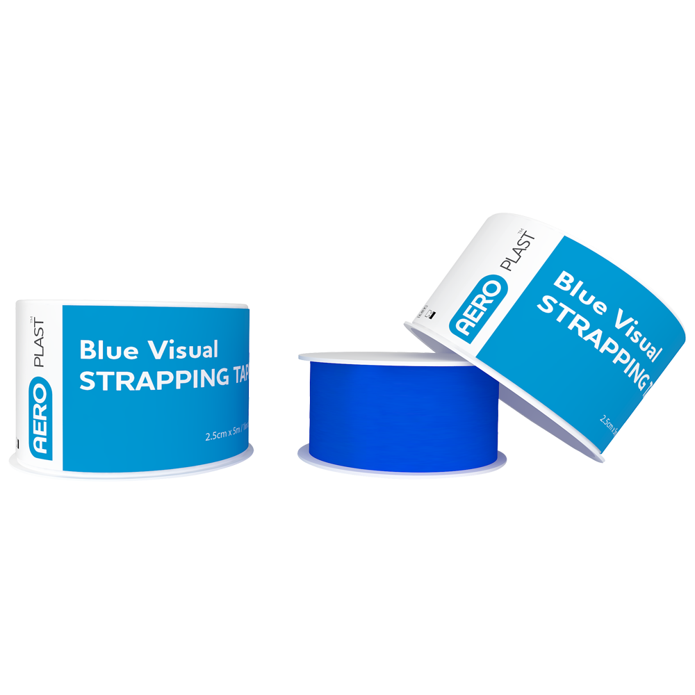 AEROPLAST Visual Strapping Tape 2.5cm x 5M Box/12 Image