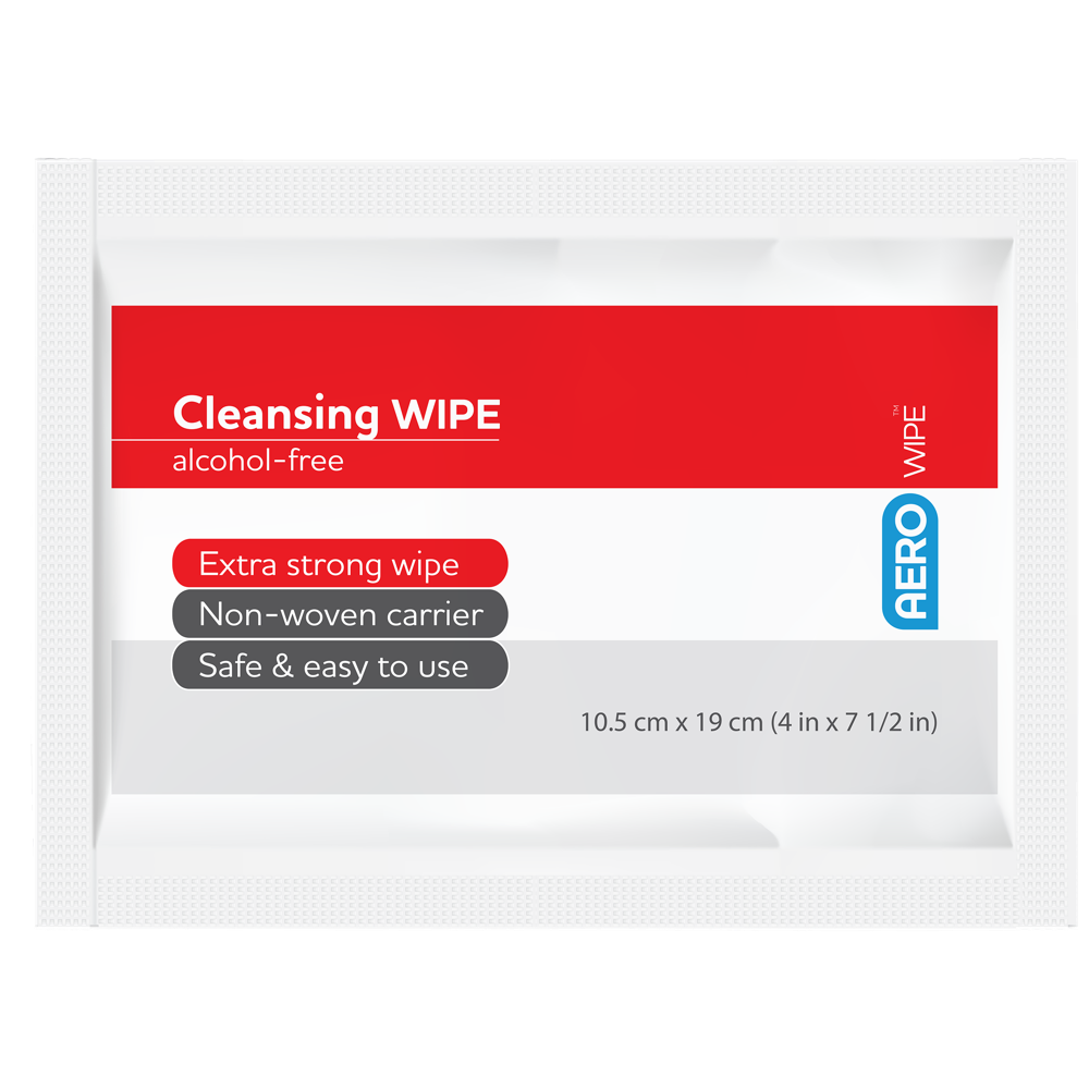 AEROWIPE Alcohol-Free Cleansing Wipes Box/2000 Image