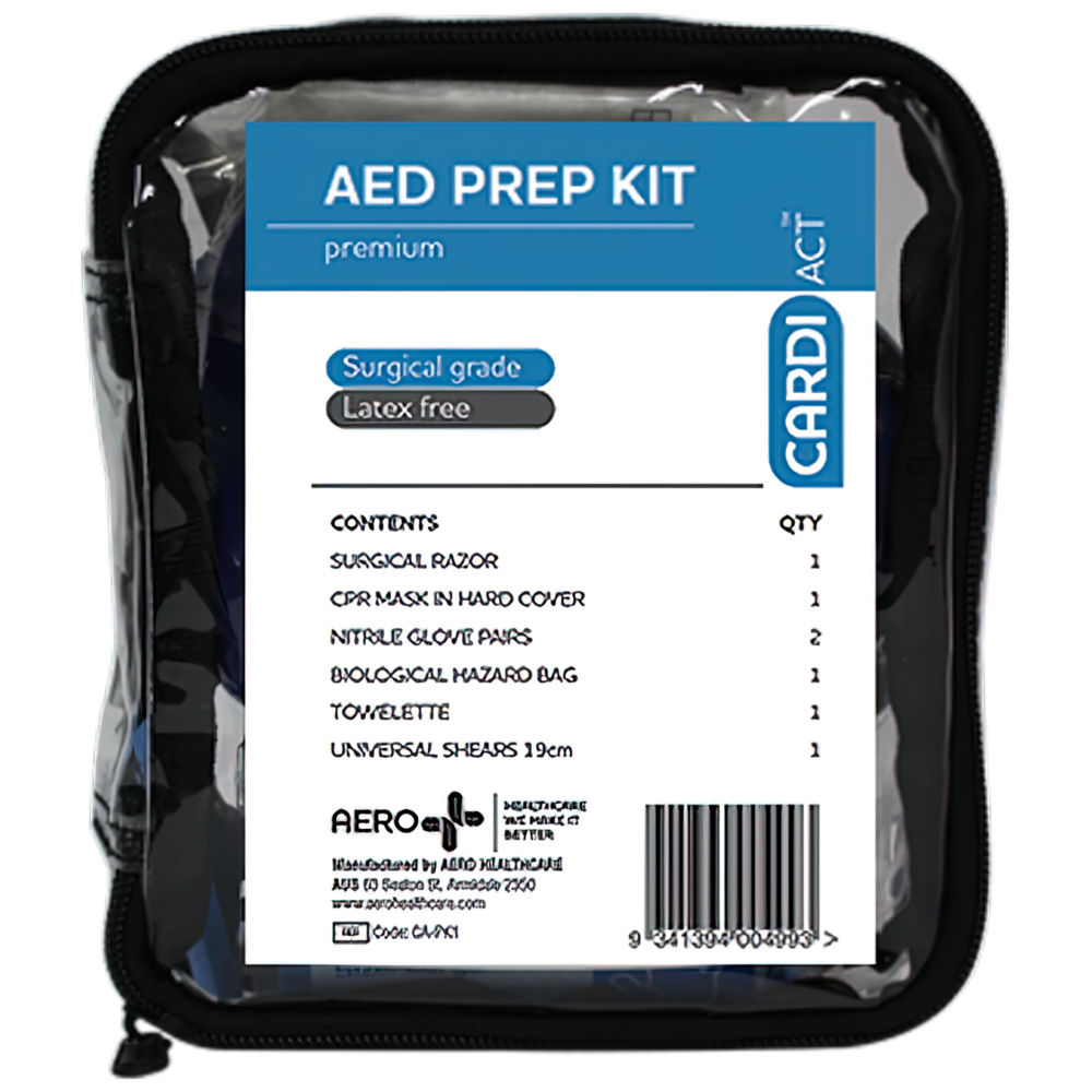 CARDIACT AED Premium Prep Kit 14 x 16 x 6cm Image