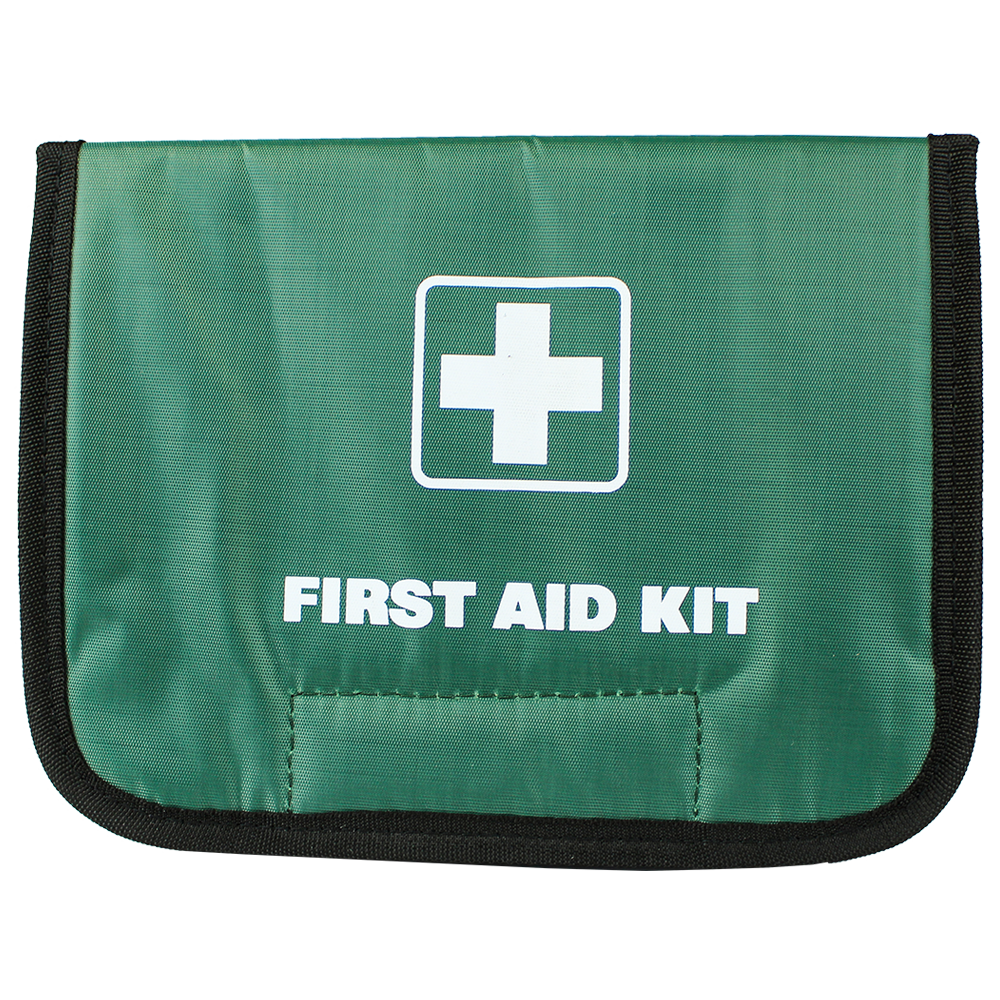 AEROBAG Green Fold-Over First Aid Bag 21.5 x 4.5 x 15.5cm Image