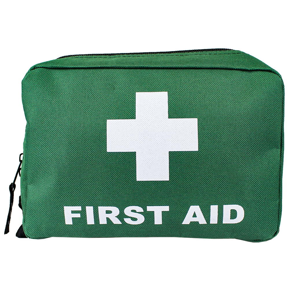 AEROBAG Small Green First Aid Bag 21 x 15 x 7.5cm Image