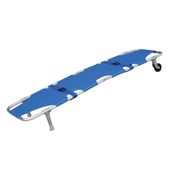 AERORESCUE Alloy Foldaway Emergency Stretcher with Wheels Image