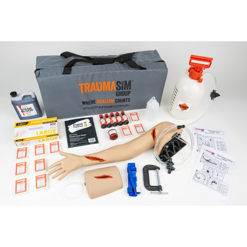 TRAUMASIM Bleed Control Trainer Kit - Arm Image