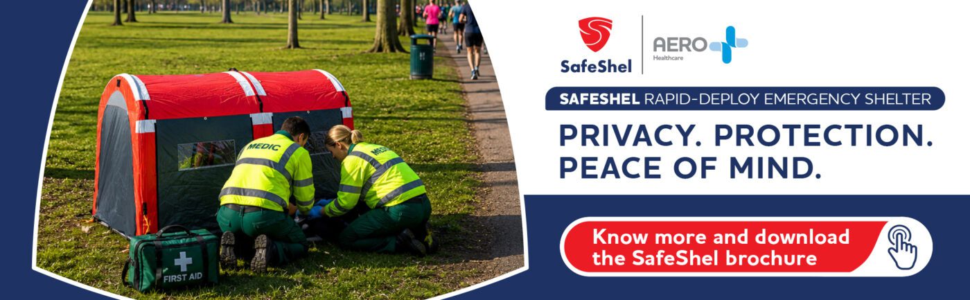 SafeShel landing page banner