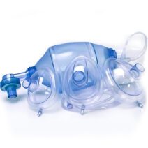 Adult BVM 1650ml Resuscitator Set with Size 3, 4 & 5 Masks