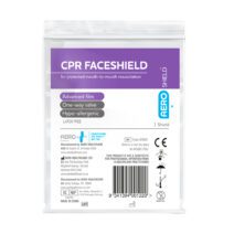 AeroShield™ Disposable CPR Face Shield with One-Way Valve