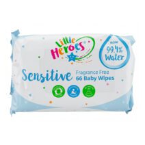Alcohol Free Sensitive Baby Wipes – Pack 66