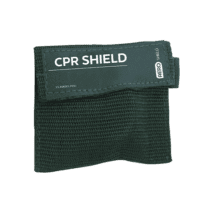 AeroShield™ CPR Face Shield Green Pouch