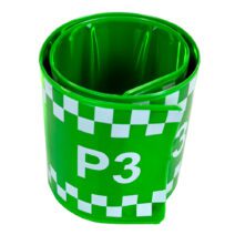 Ten Second Triage Slap Bands 300mm x 50mm Green P3