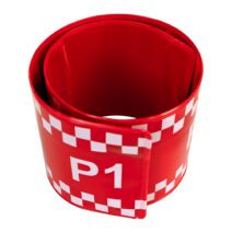 EMS-TST-RED Ten Second Triage Slap Bands 300mm x 50mm Red P1