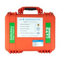 Orange Hard Case for Heartsine® Defibrillators – Tested to IP67