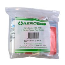 HSE-1PB AeroKit™ 1 Person Travel First Aid Kit in Pouch