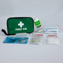 1 Person First Aid Kit - Zipper Pouch with 20ml Eyewash
