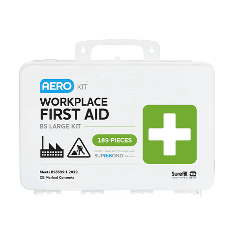 AeroKit™ British Standard First Aid Kit Large – Weatherproof Case