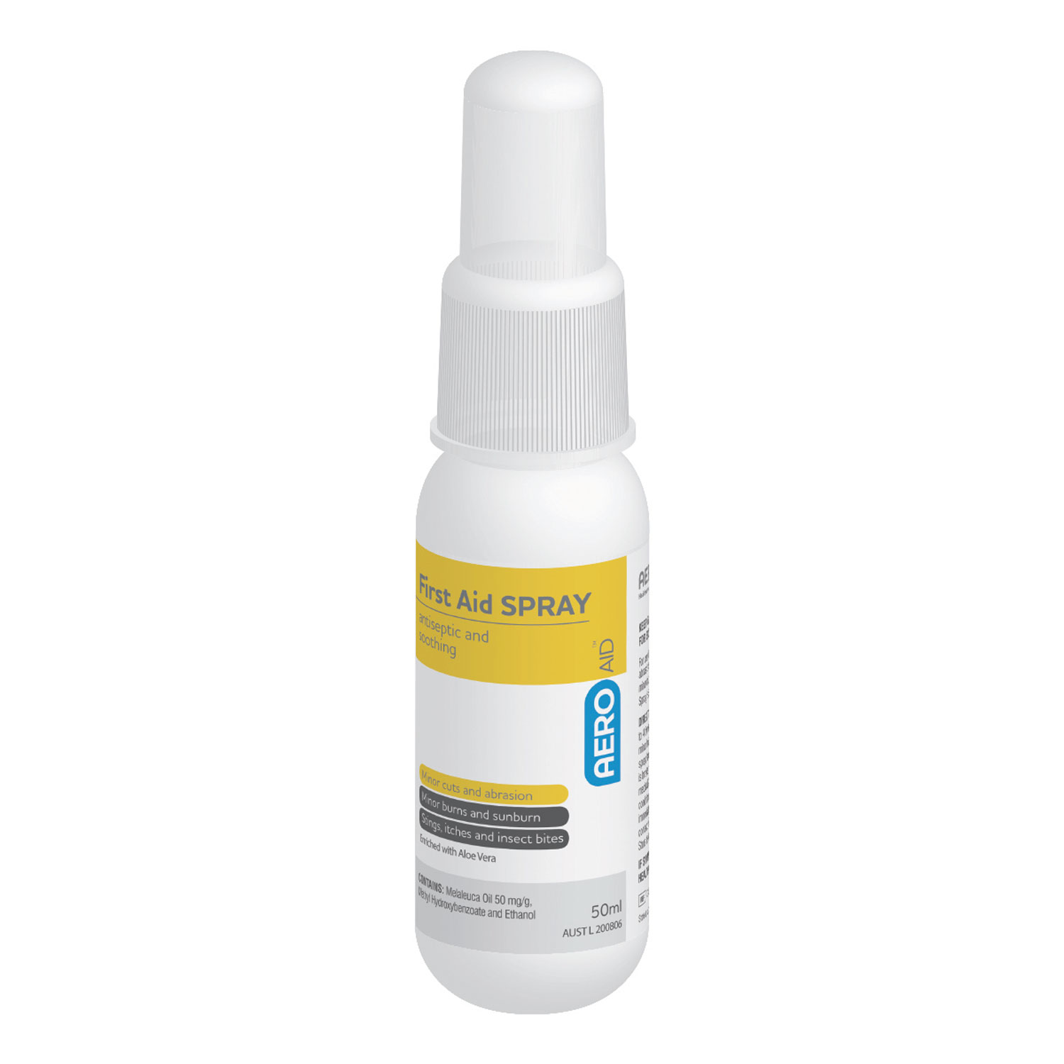 AeroAid Antiseptic Spray 2oz pump #AAS50US | Aero Healthcare USA