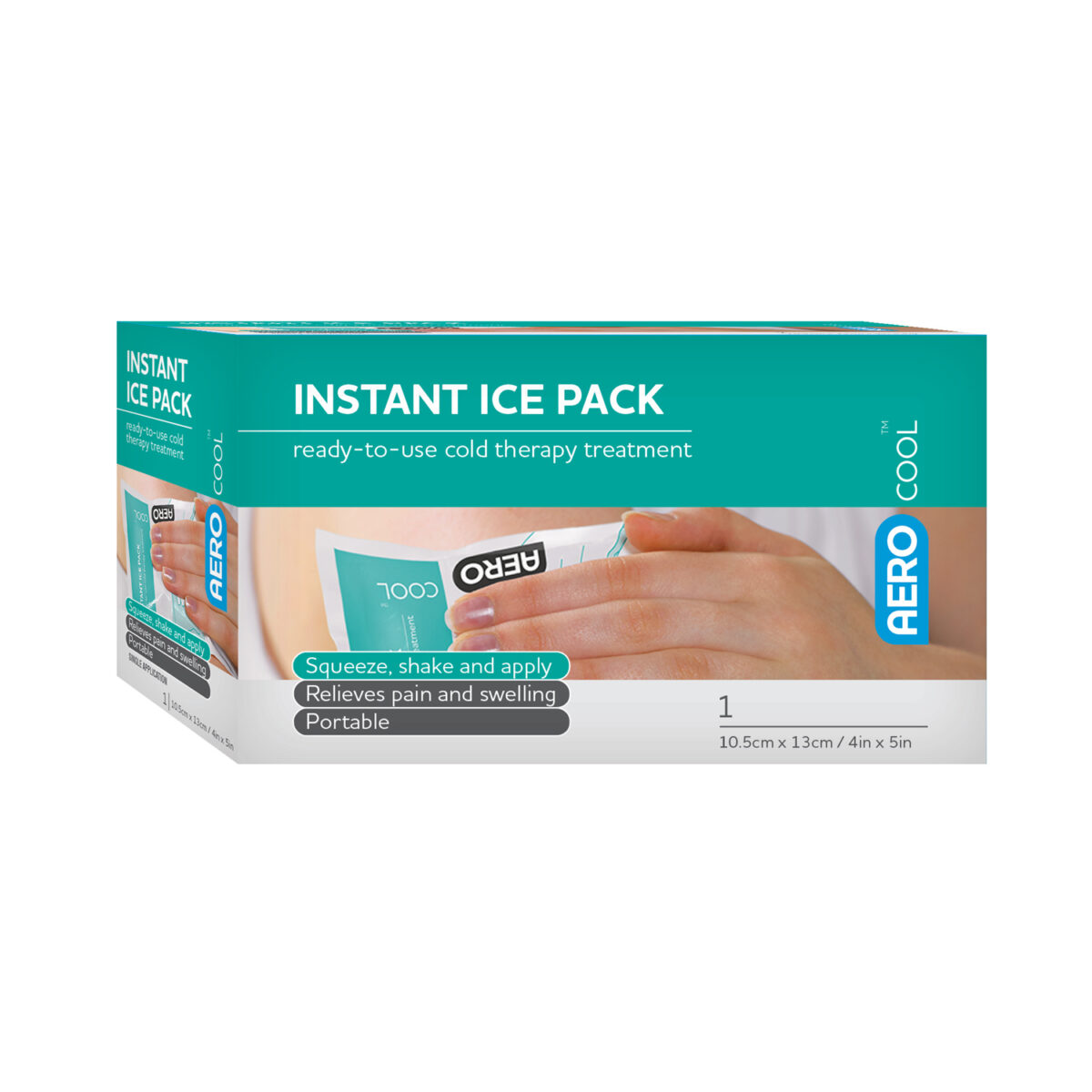 AeroCool™ Instant Ice Pack Small 1/box AII3000US Aero Healthcare