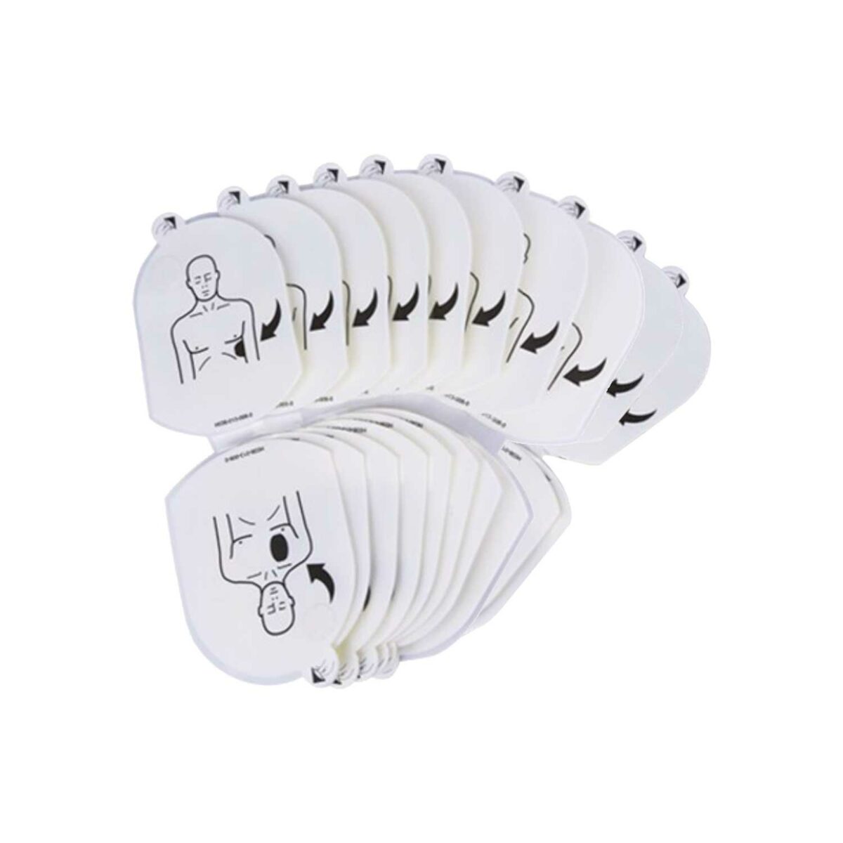 HeartSine AED Trainer Electrode 10 pk_web