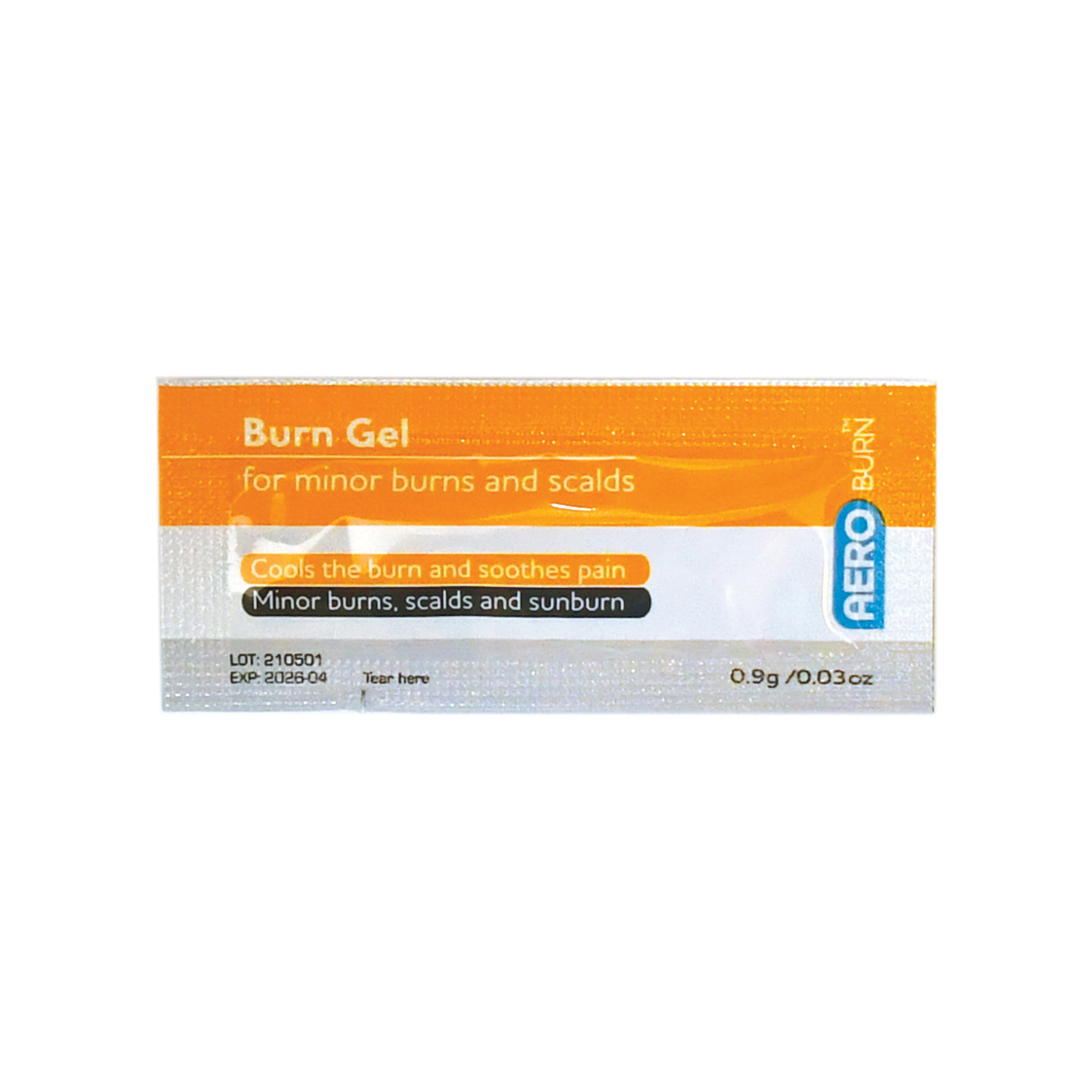 AeroBurn™ Burn Gel Packets 0.9gram (5pk) SSAB0905 Aero Healthcare