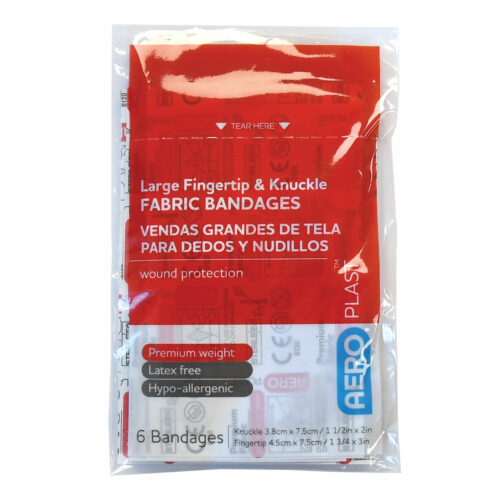 AeroPlast™ Fabric Adhesive Bandage Fingertip & Knuckle (6pk) <span class = "aero_product_number"> #SSAFP312 </span>