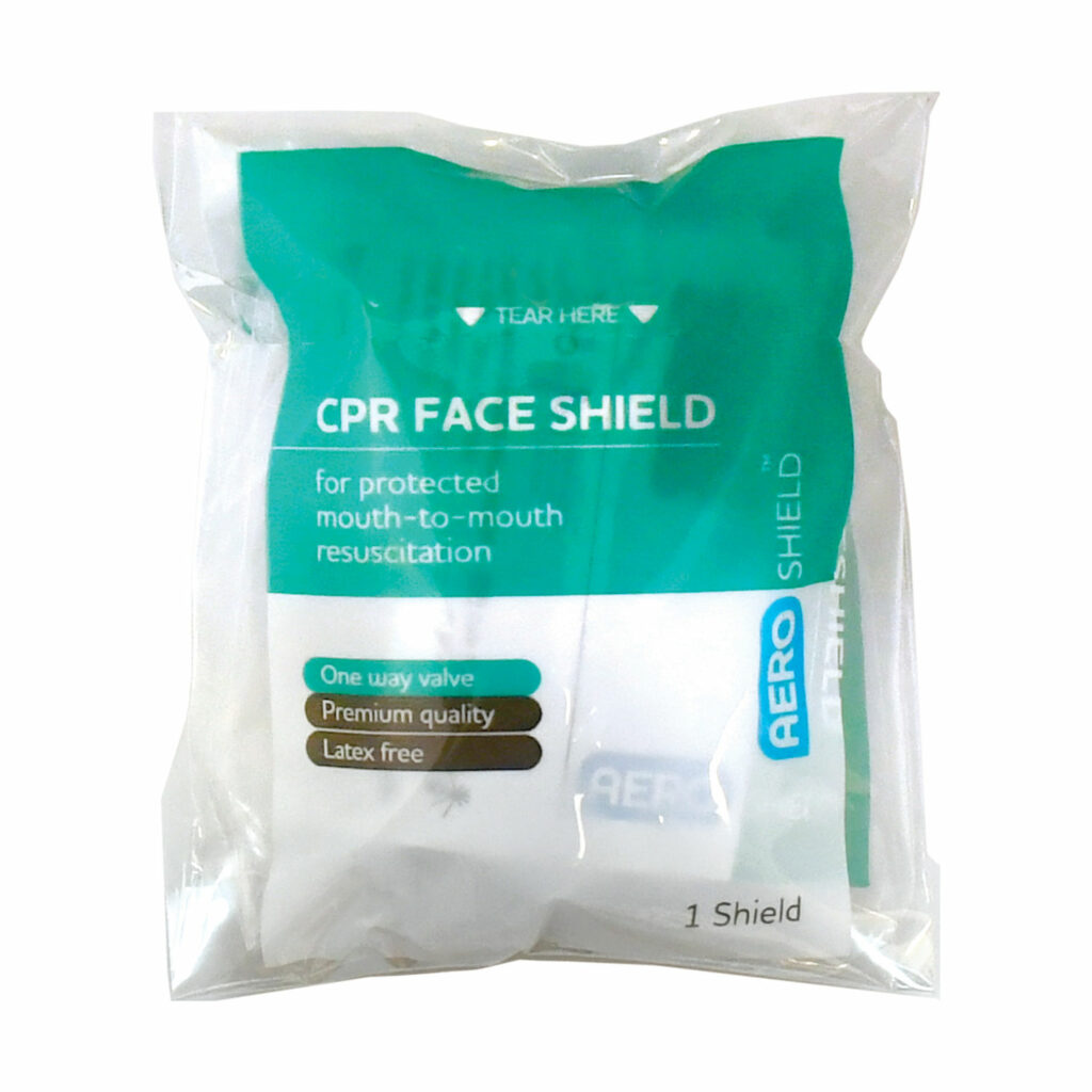 AeroShield™ CPR Face Shield Disposable SSAFS001 Aero Healthcare USA