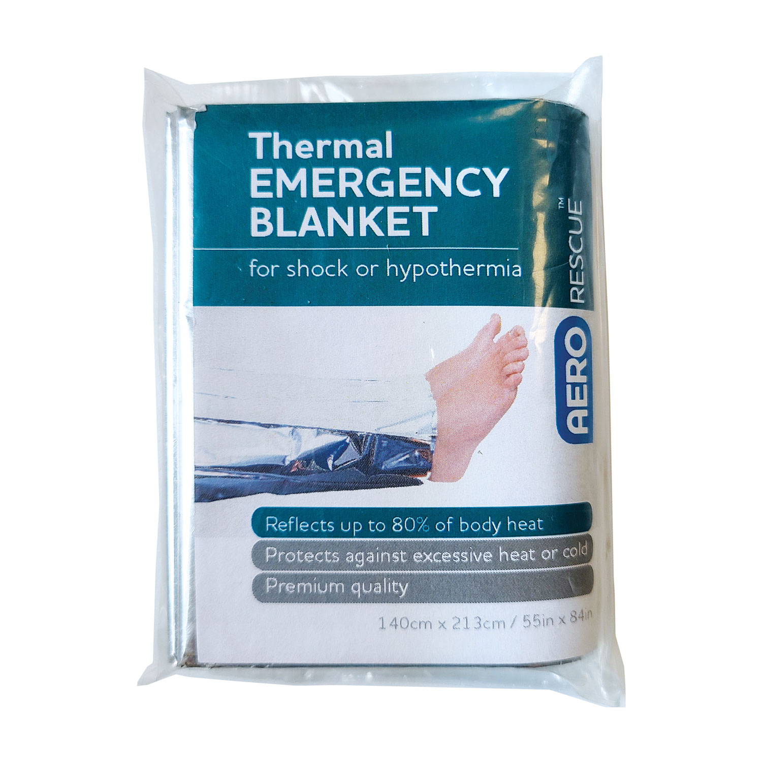 AeroRescue™ Thermal Emergency Blanket #ATB213 | Aero Healthcare USA