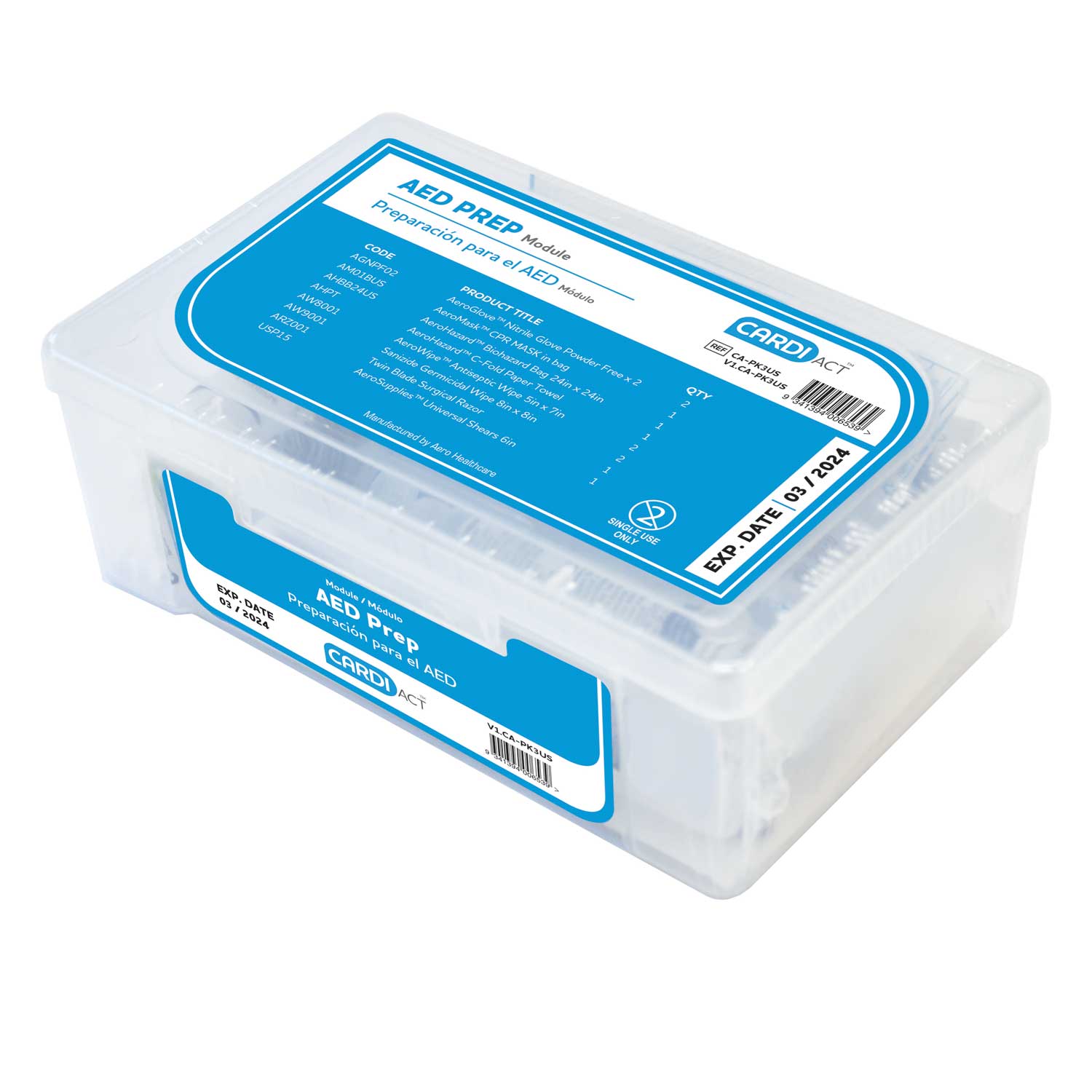LIFEPAK® CR2 Semi-automatic WIFI English Handle Standard Cabinet