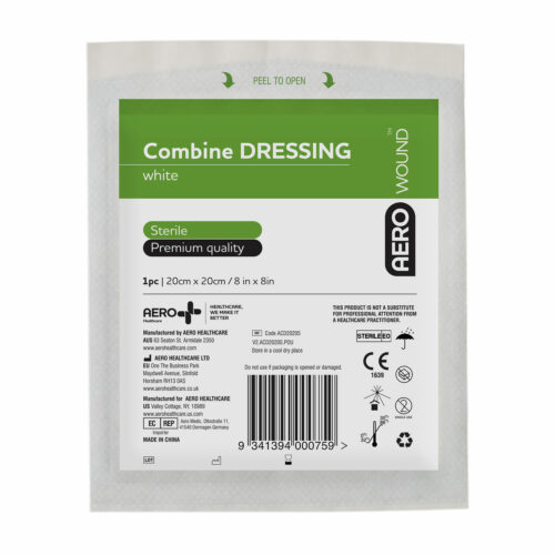 AeroWound™ Combine Dressing 8in <span class = "aero_product_number"> #ACD2020S</span>