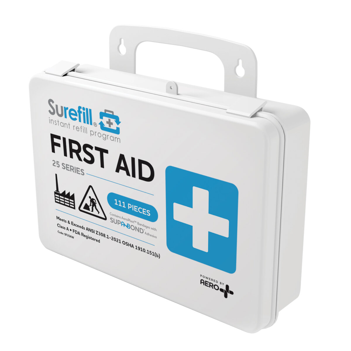 Surefill® 25 Series ANSI A First Aid Kit - Weatherproof Case #SF25AW ...