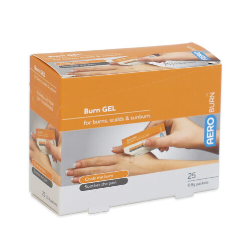 AEROBURN™ Burn Gel Packet 0.9g 25/box <span class = "aero_product_number"> #AB0925 </span>