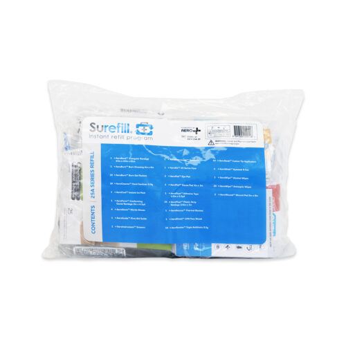SUREFILL™ 25 ANSI 2021 A First Aid Kit Refill – For all 25A Series Kits 2021 <span class = "aero_product_number"> #SF25A-SF </span>