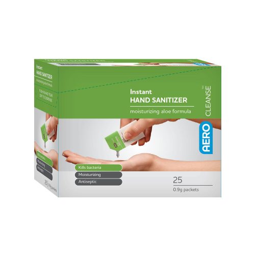 AeroCleanse™ Hand Sanitizer Packet 0.9g 25/box