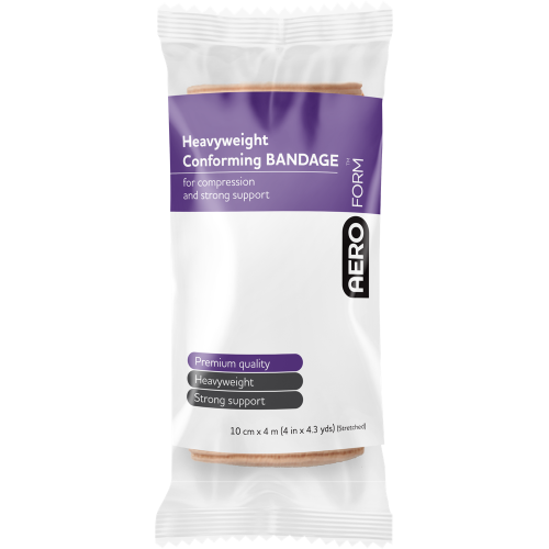 AeroFormโข Conforming H/W Bandage 4in x 4.4yd Wrap/12