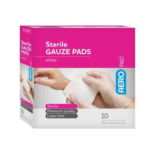 AeroPad™ Gauze Pads 4in x 4in 10/box