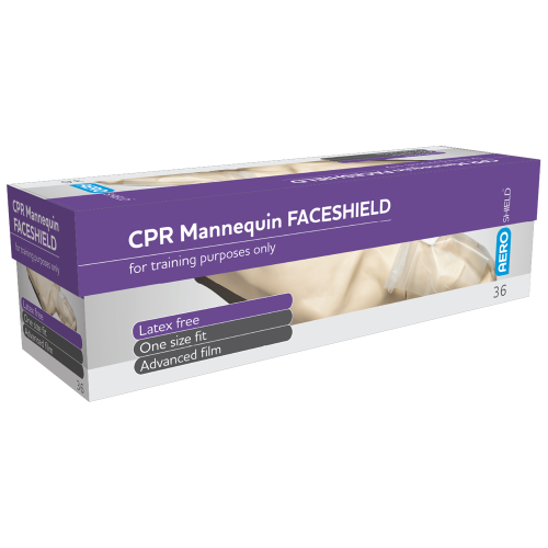 AeroShield™ CPR Manikin Face Shield, Roll of 36