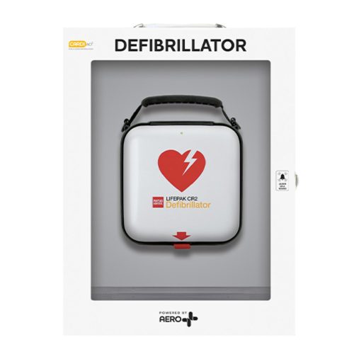 CARDIACT LIFEPAK CR2 Semi-automatic, USB, Eng. Handle Standard Cabinet
