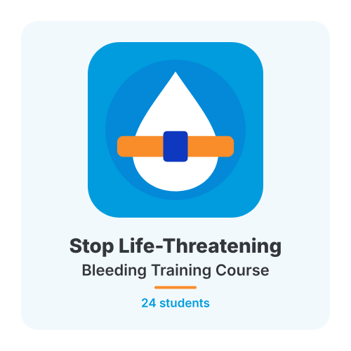 Stop Life Threatening Bleeding Training Course - 24 Students