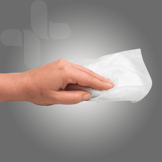 Image of AEROWIPE 75% Isopropyl Alcohol Surface Wipes Pouch/60