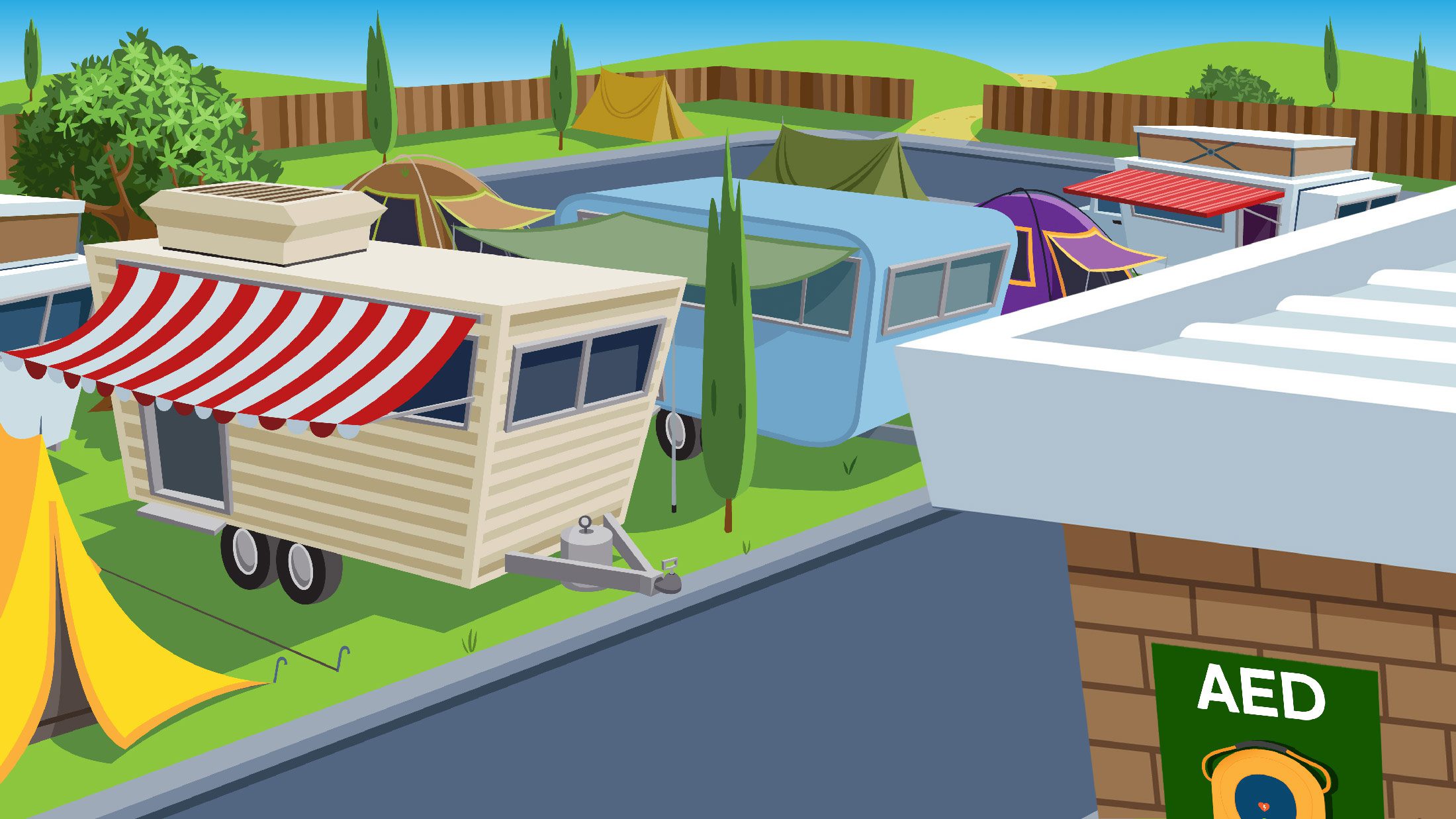 1 Million Dollar Government Grant for AEDs in Caravan Parks