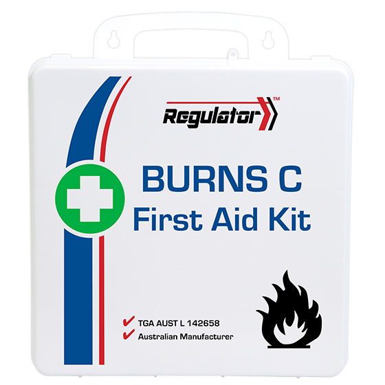 REGULATOR Burns C First Aid Kit 26 x 35.5 x 8.8cm>